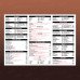 130 GSM A3 Menu Printing - Restaurant & Café Menus