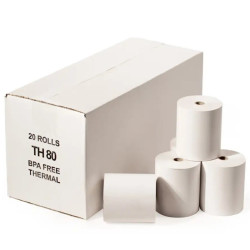 80mm x 80mm Thermal Printer Rolls – Box of 20