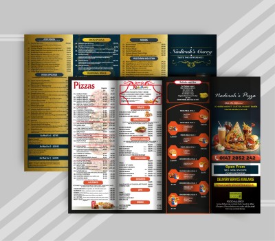 Menu Design CARDRollcompany